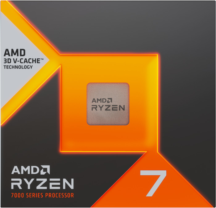 AMD Ryzen 7 7800X3D packaging