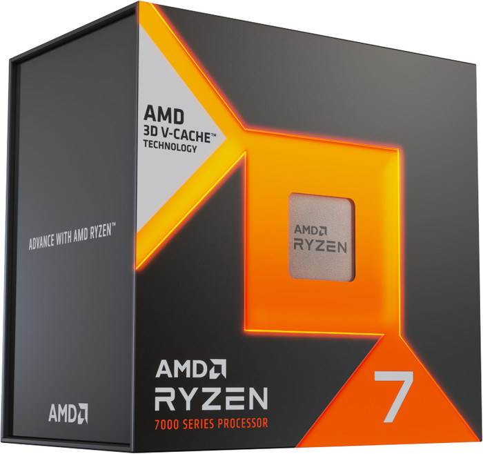 AMD Ryzen 7 7800X3D packaging