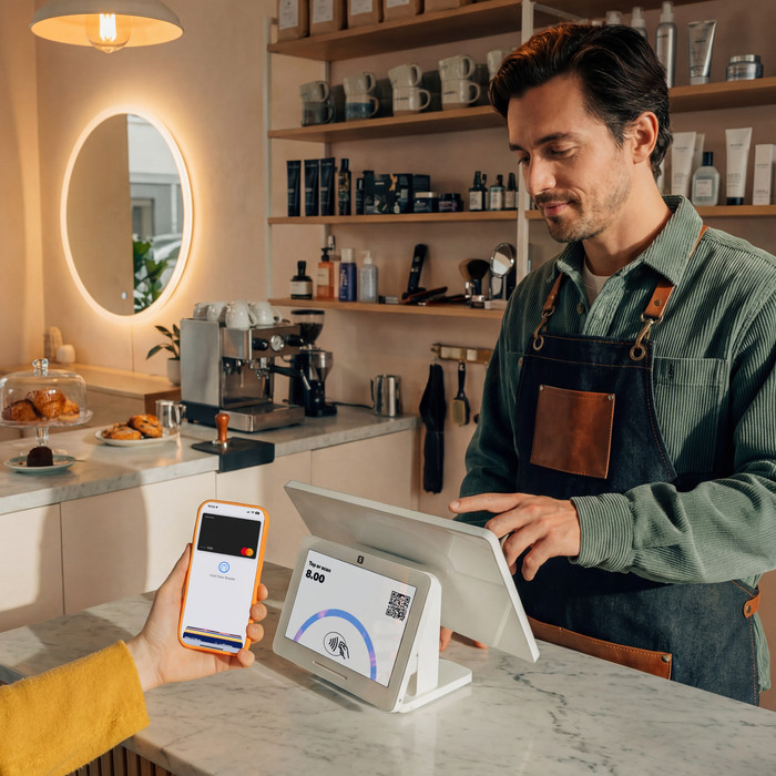 SumUp Register Kassasysteem product in gebruik