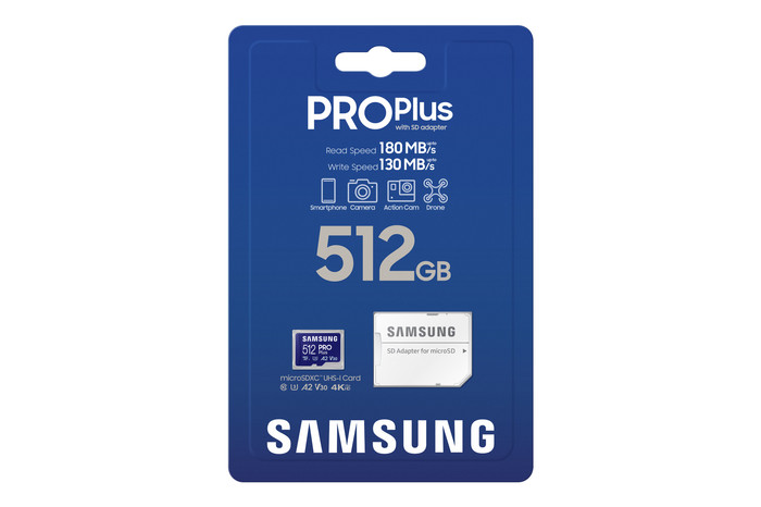 Samsung MicroSDXC PRO Plus 512 Go 130 Mo/s null