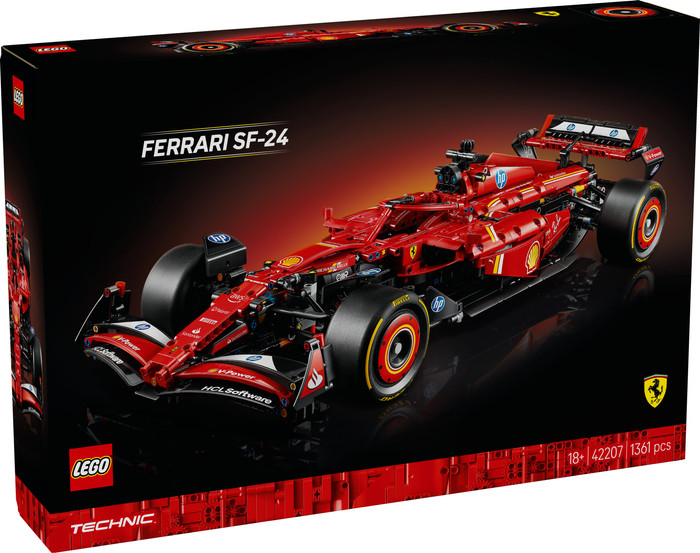 LEGO Technic Ferrari SF-24 F1 Auto 42207 verpakking