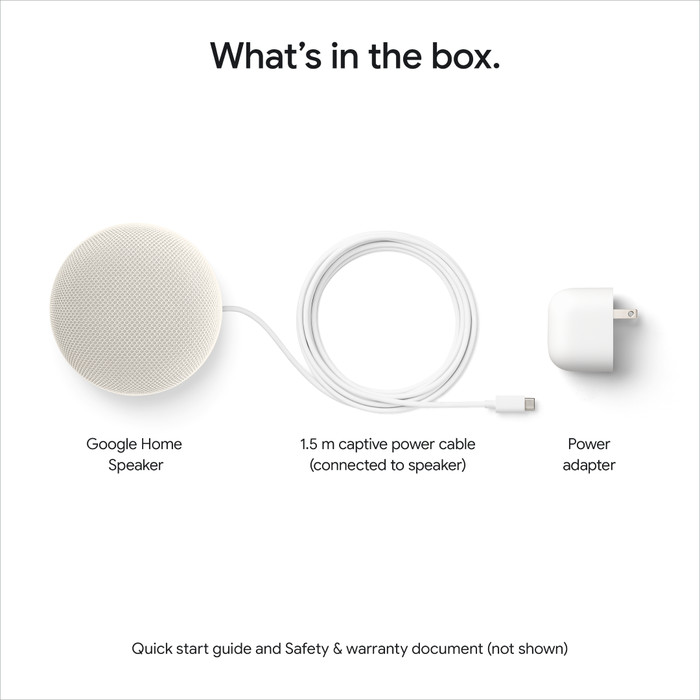 Google Home Speaker Crème visual leverancier