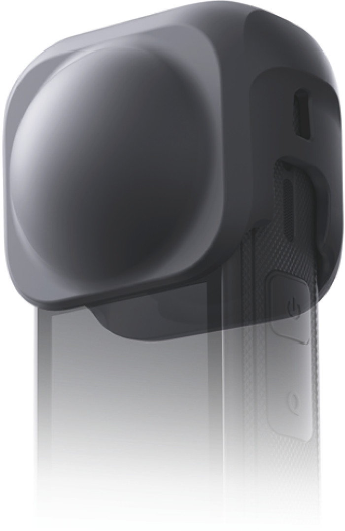 Insta360 X4 Air Lens Cap Zwart product in gebruik