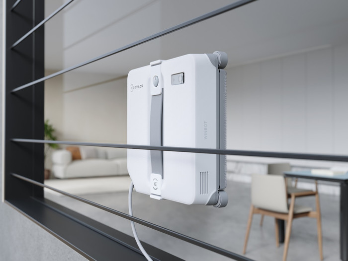 Ecovacs WINBOT mini 2 product in gebruik