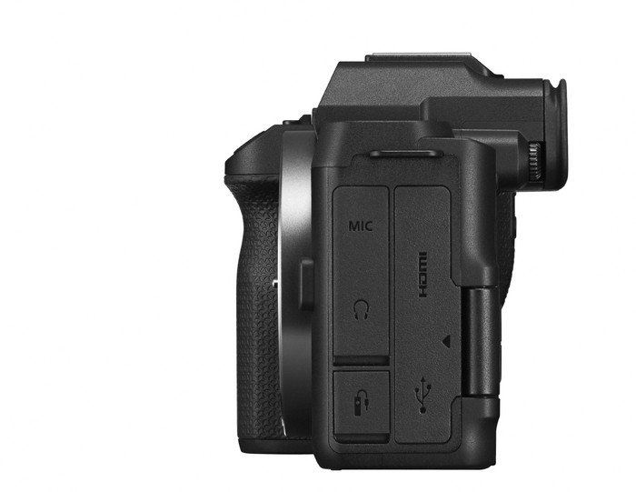 Canon EOS R8 Mark II côté gauche