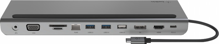 Belkin USB-C 11-en-1 Multiport Station d'Accueil arrière