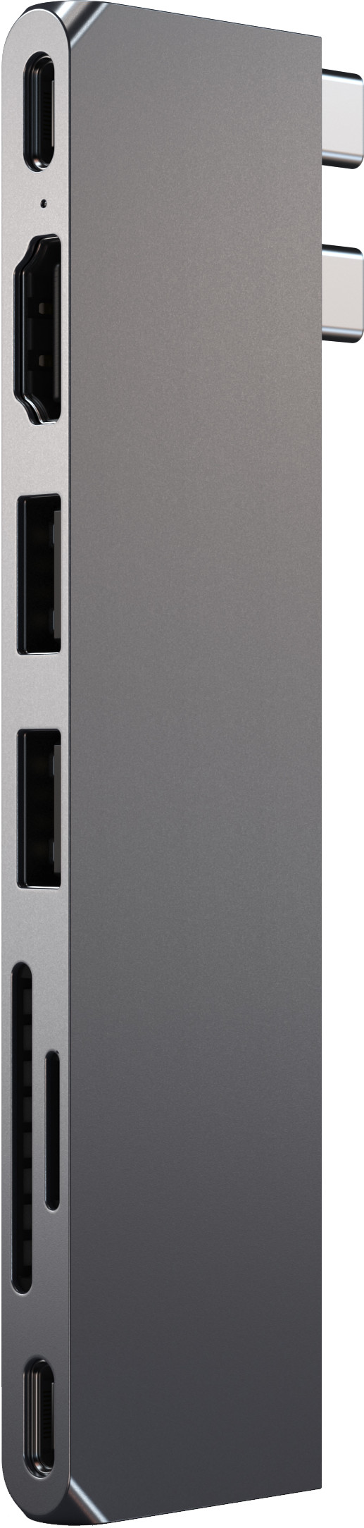 Satechi USB-C Pro Hub Slim Adapter - Space Gray null