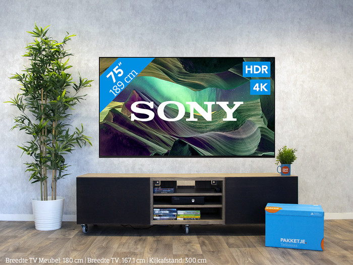 Sony Bravia KD-75X85L (2023) + Sony Bravia Theatre Bar 6 Zwart visual Coolblue 1