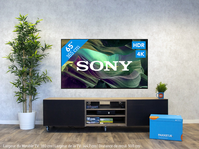 Sony Bravia KD-65X85L (2023) + Sony HT-S400 visuel Coolblue 1