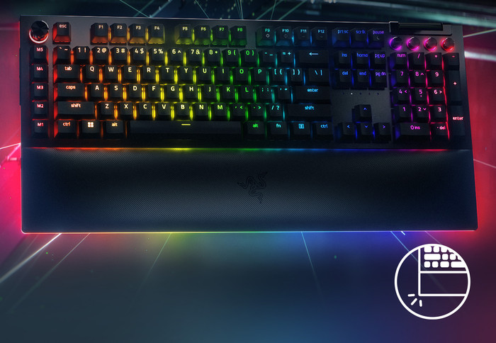 Razer BlackWidow V4 Pro QWERTY - Yellow Switch