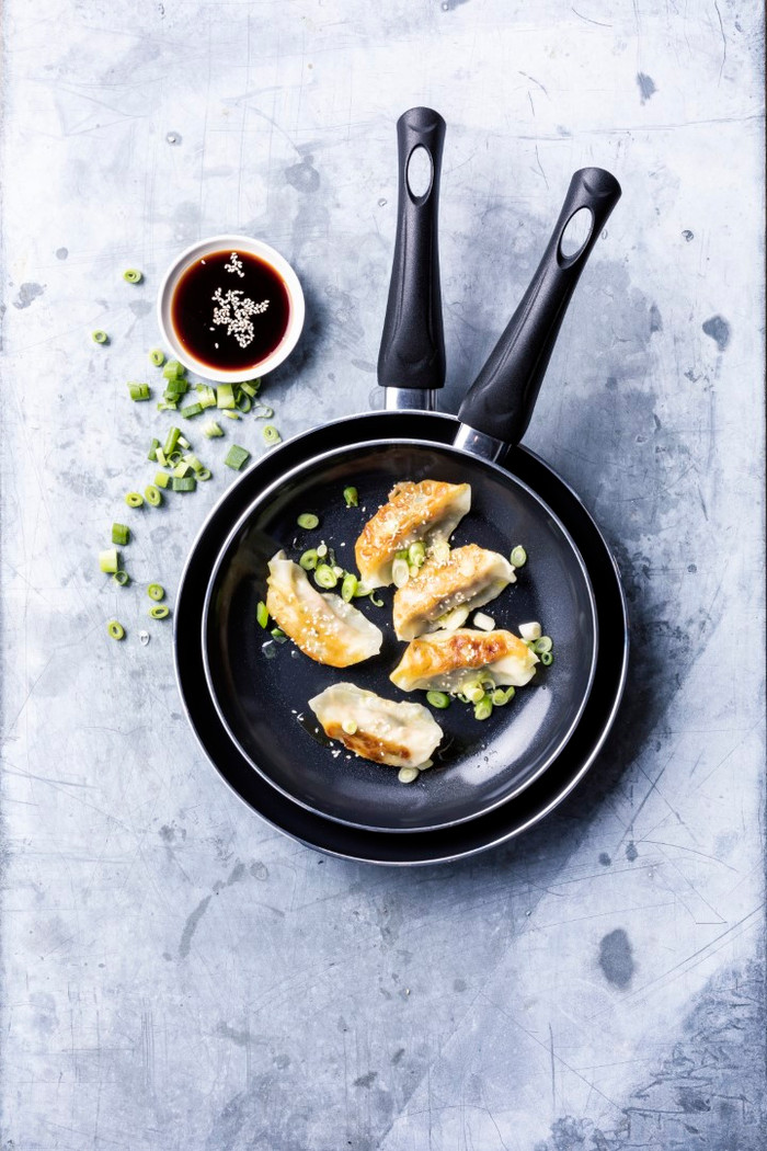 BK Brilliant Set de Poêles à Frire 24 + 28 cm + Wok produit à l'usage