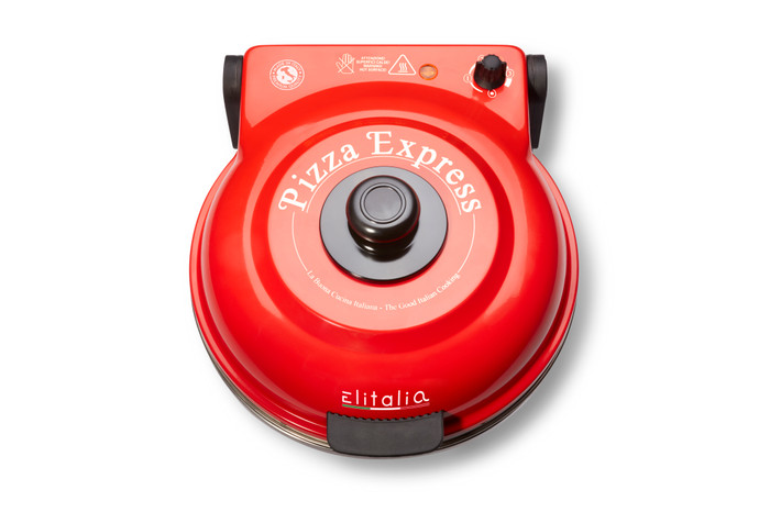 Optima Napoli Four à Pizza Rouge dessus