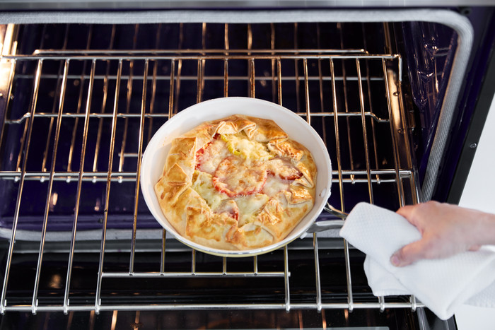 GreenLife Artisan Pannenset 12-delig Geel product in gebruik