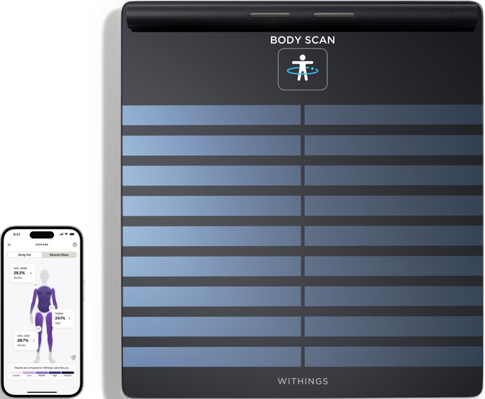 Withings Body Scan Zwart visual leverancier