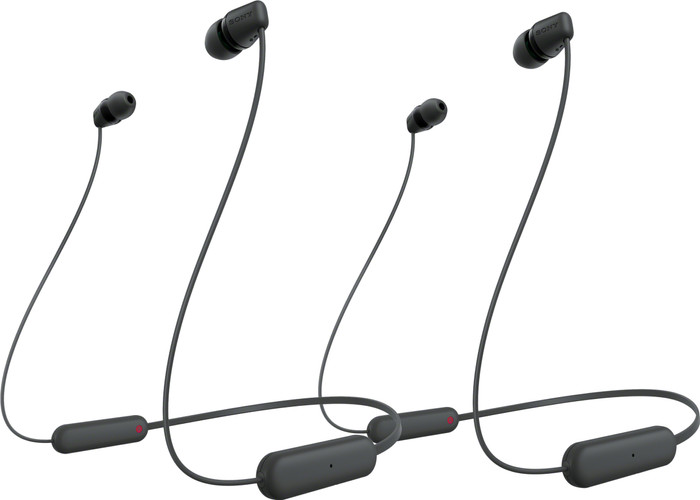 Sony WI-C100 Black Duo Pack Main Image