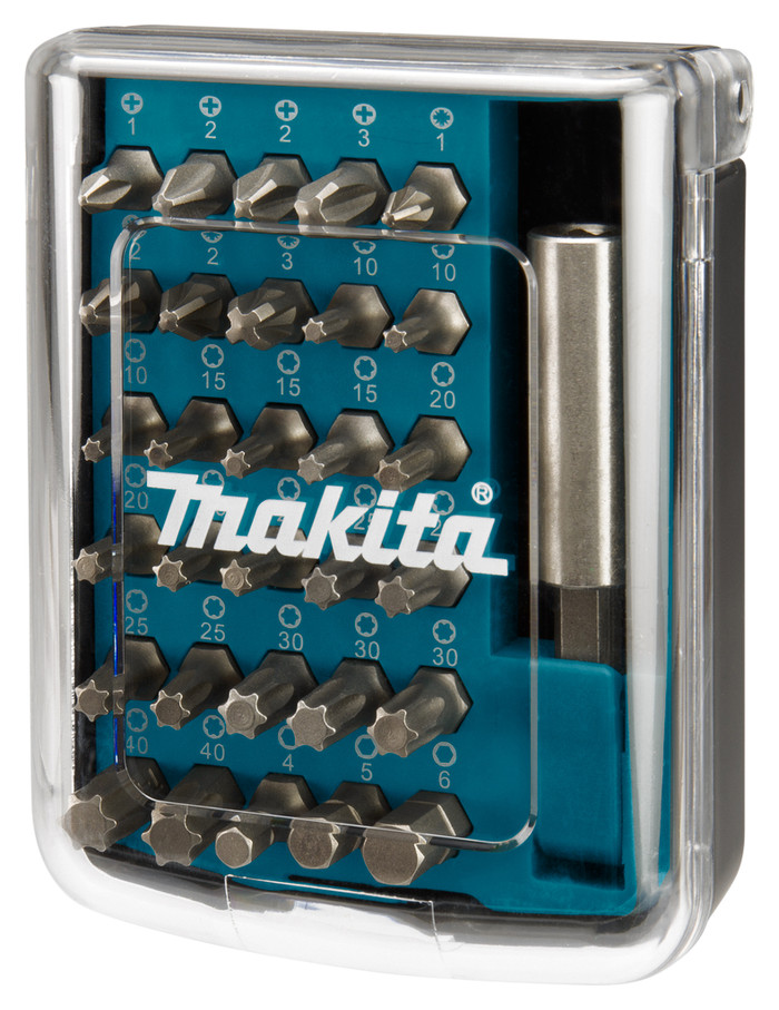Makita 31-delige Schroefbitset D-34936 voorkant