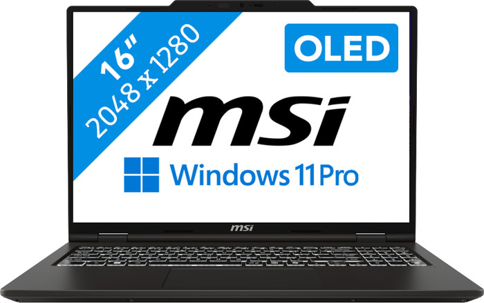 MSI VenturePro 16 A2RWEG-056NL OLED QWERTY Main Image