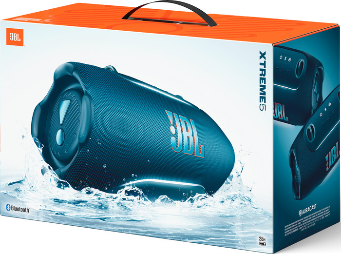 JBL Xtreme 5 Bleu emballage