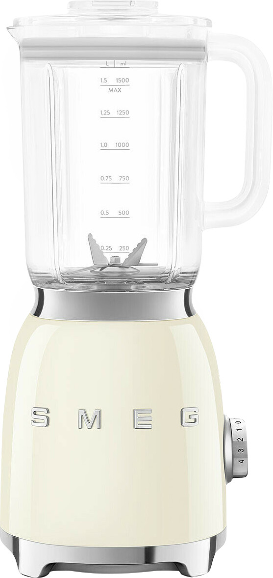 SMEG BLF03BLEU Crème côté gauche