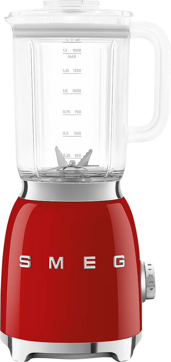 SMEG BLF03RDEU Rood linkerkant