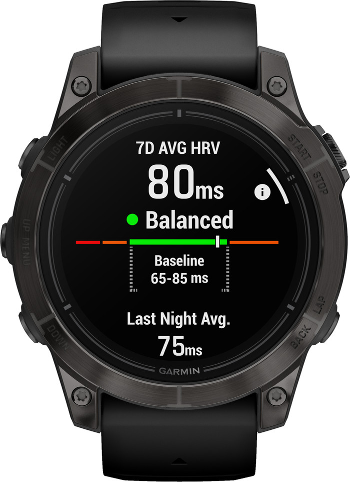 Garmin Epix Pro Zwart 47mm voorkant