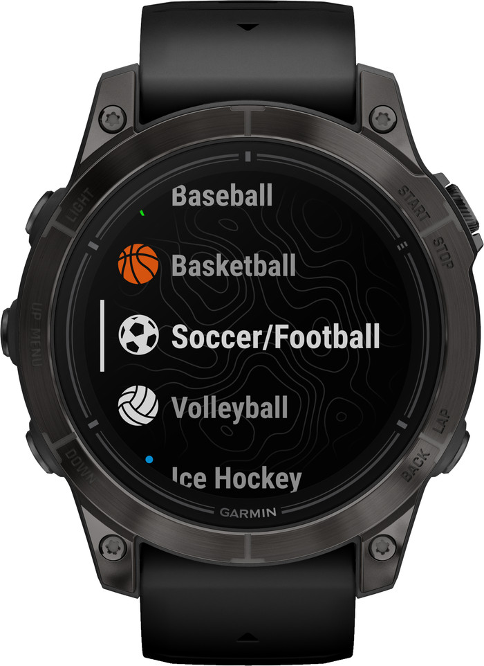 Garmin Epix Pro Zwart 47mm voorkant