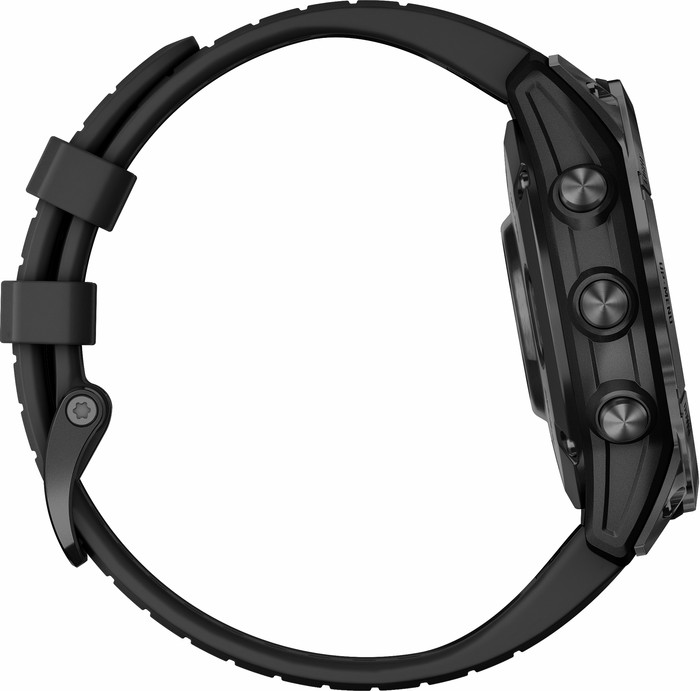 Garmin Epix Pro Zwart 47mm linkerkant