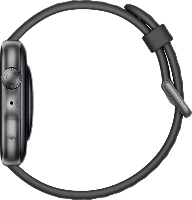 Huawei Watch Fit 5 42 mm Zwart linkerkant