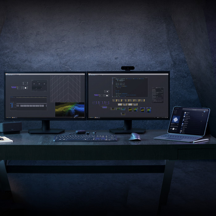 Logitech MX Keys S Grafiet Azerty  BE product in gebruik