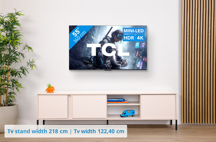 TCL QD Mini-LED 55 inches T8D (2026) visual Coolblue 1