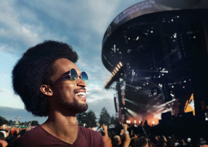 Sennheiser SoundProtex Plus product in use