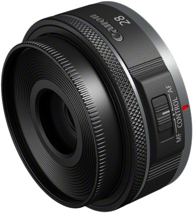 Canon RF 28mm f/2.8 STM rechterkant
