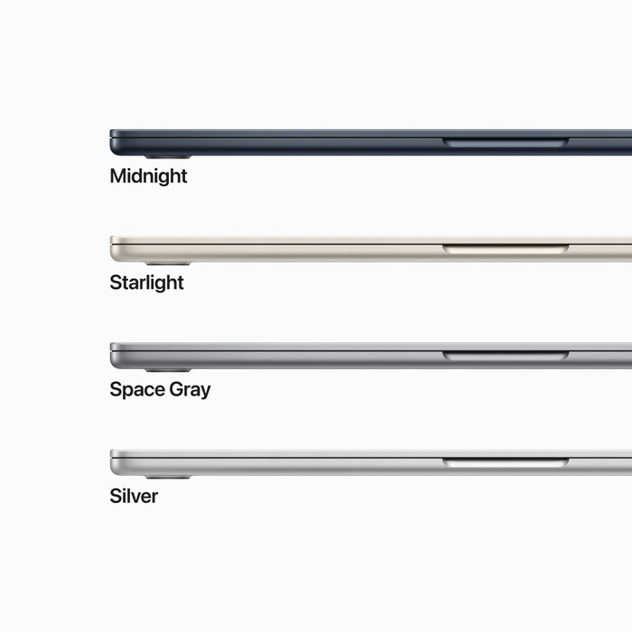 Apple MacBook Air 15" (2023) M2 (8 core CPU/10 core GPU) 16GB/1TB Spacegrijs AZERTY visual leverancier