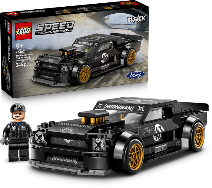 LEGO Speed Champions Ken Block's '65 Ford Mustang Hoonicorn V1 77262 rechterkant