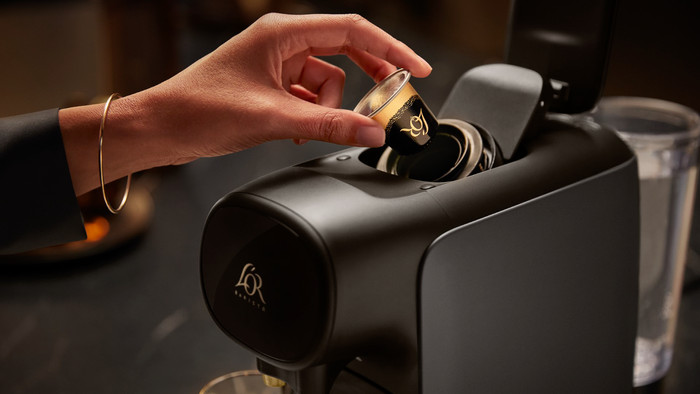 Philips L'OR Barista Sublime LM9012/23 Grijs met koffiecups null