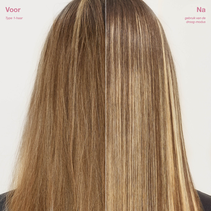Shark SilkiPro Straight HT401EUPK Rose Petal product in gebruik
