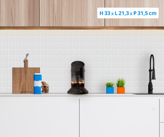 Philips Senseo Original Plus CSA210/60 Noir visuel Coolblue 1