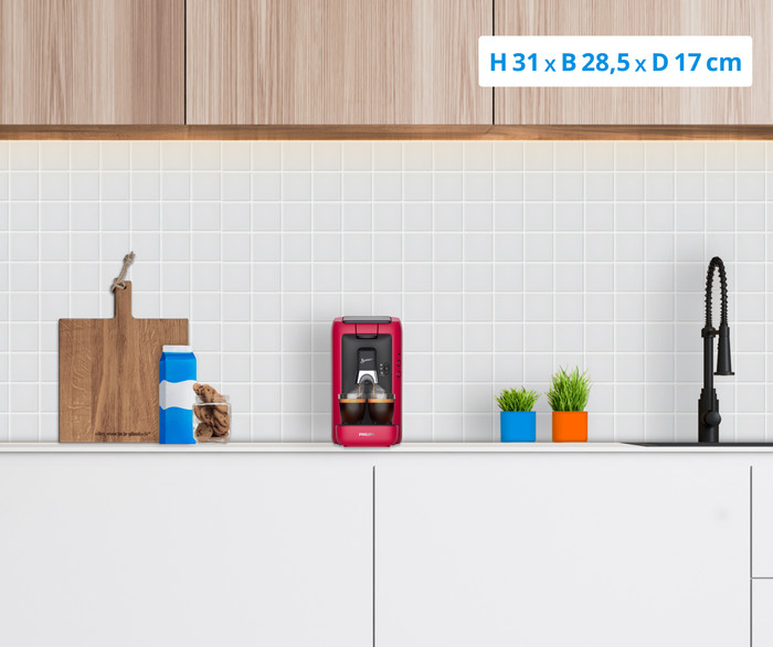 Philips Senseo Maestro CSA260/90 Rood visual Coolblue 1