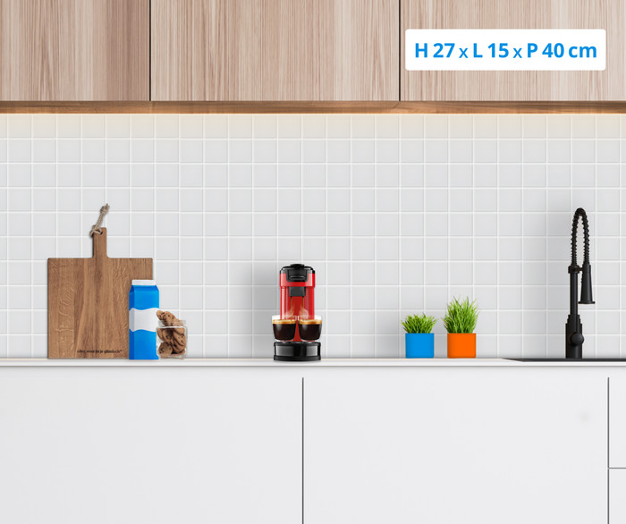 Philips Senseo Switch HD6592/84 Rouge visuel Coolblue 1