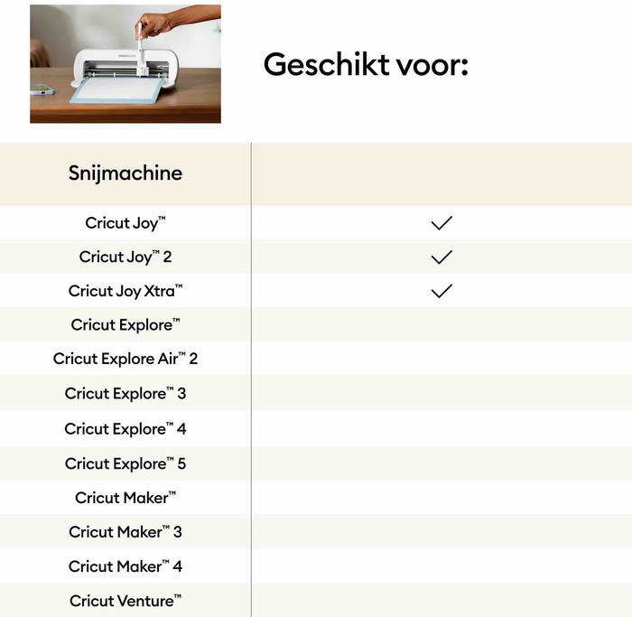 Cricut Joy Aquarel markers en kwasten 9-pack 1.0 mm visual leverancier