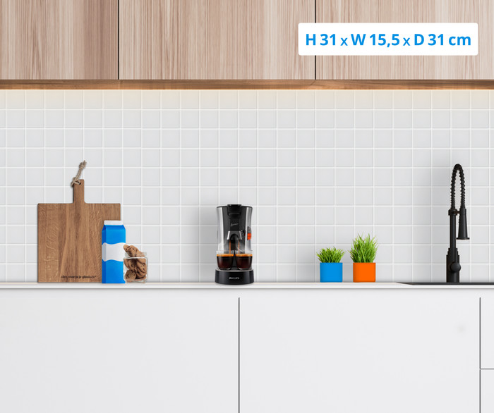 Philips Senseo Select CSA250/10 Stainless Steel visual Coolblue 1