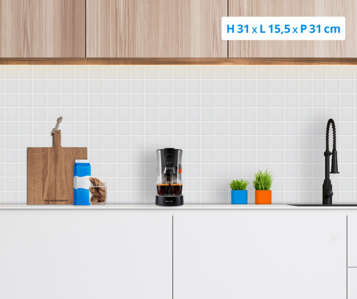 Philips Senseo Select CSA250/10 Inox visuel Coolblue 1