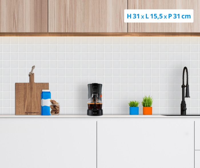 Philips Senseo Select CSA230/50 Gris visuel Coolblue 1