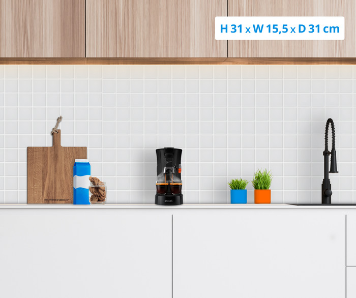 Philips Senseo Select CSA230/60 Black visual Coolblue 1