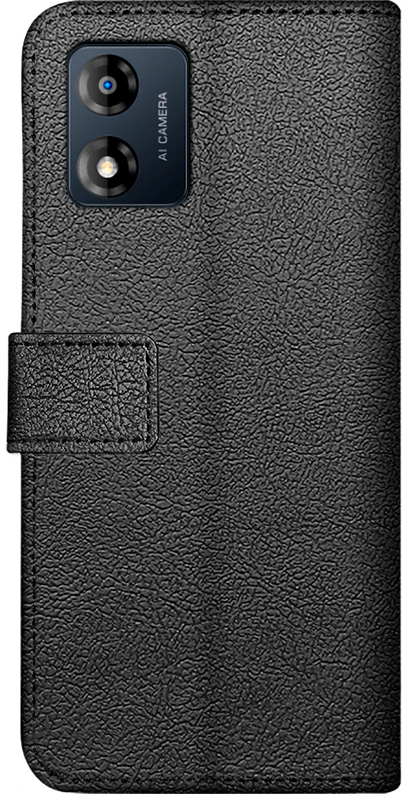 Just in Case Wallet Motorola Moto E13 Book Case Noir null