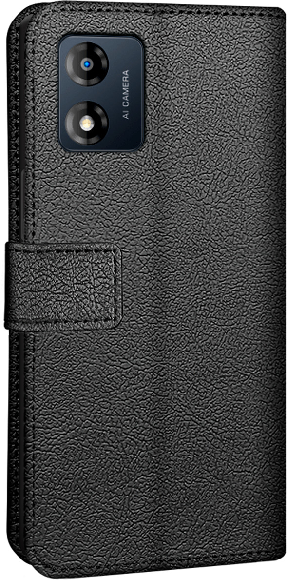 Just in Case Wallet Motorola Moto E13 Book Case Noir null
