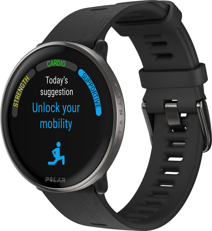 Polar Ignite 3 Titanium/Zwart rechterkant