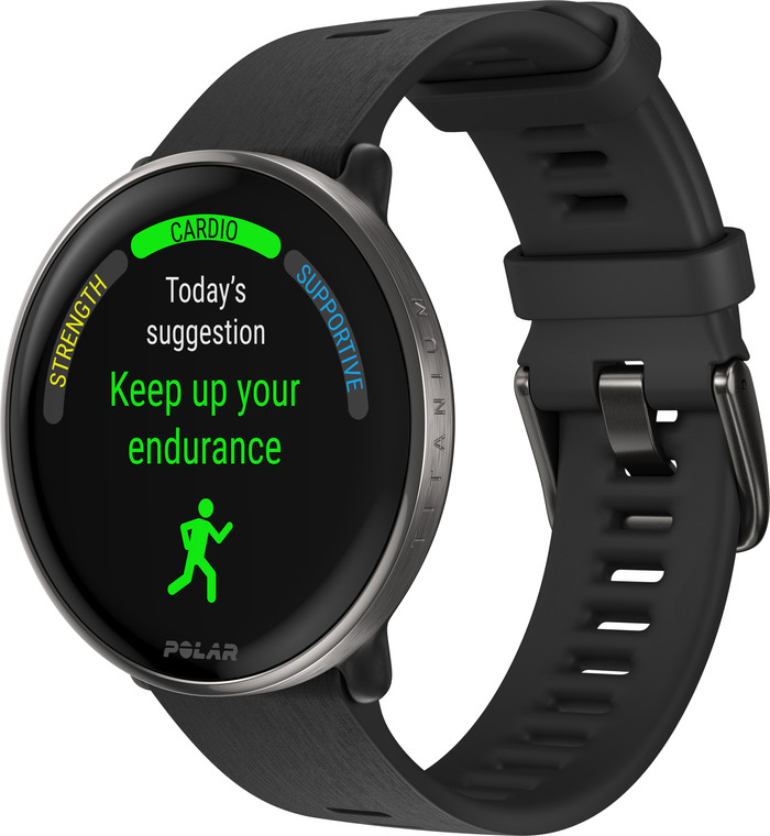 Polar Ignite 3 Titanium/Zwart rechterkant
