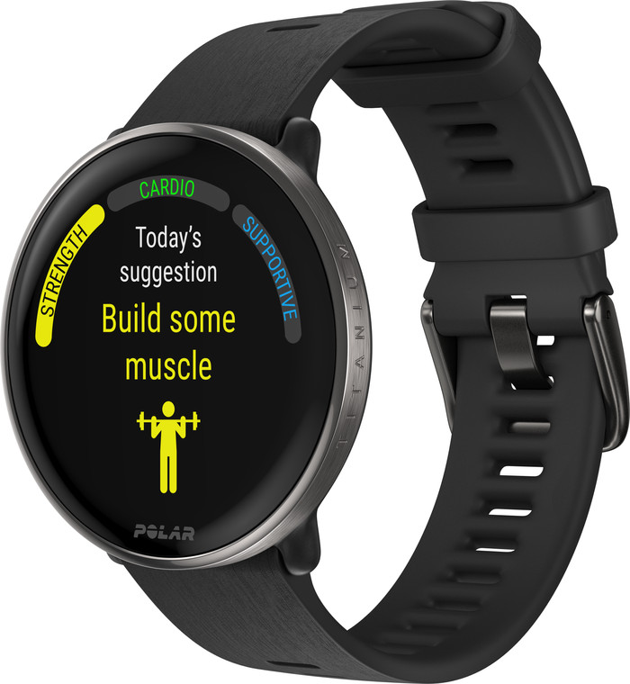 Polar Ignite 3 Titanium/Zwart rechterkant