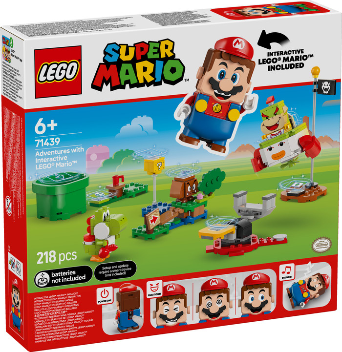 LEGO Super Mario Adventures with Interactive Mario 71439 packaging